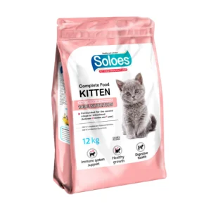 غذا خشک بچه گربه سولواس