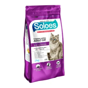غذا خشک گربه بالغ سولواس
